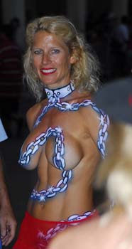 Body Painting 2007 photo - Duval Street, Key West